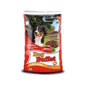 Dog Buffet Original Sabor Carne Perro Adulto Todas las Razas fabricado en Chile