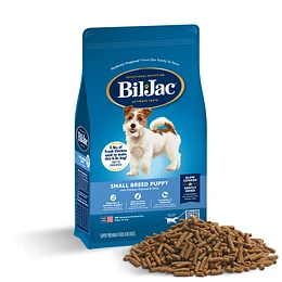 Bil-Jac Small Breed Puppy Cachorro Raza Pequeña pollo fresco avena camote probióticos