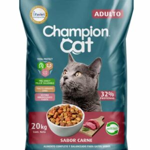 Champion Cat Adulto Sabor Carne Total Protect tracto urinario taurina gato adulto