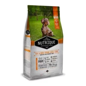 Nutrique Toy Mini Young Adult Perro Adulto Raza Pequeña pavo ultra premium DHA EPA