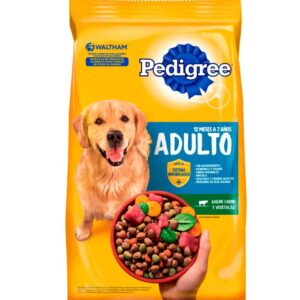 Pedigree Croquetas Adulto Sabor Carne y Vegetales Todas las Razas 24 vitaminas minerales