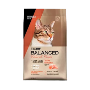Vitalcan Balanced Natural Recipe Gato Adulto Trucha Patagónica monoproteíco protección cardíaca