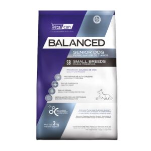 Vitalcan Balanced Senior Raza Pequeña alimento perro mayor seco