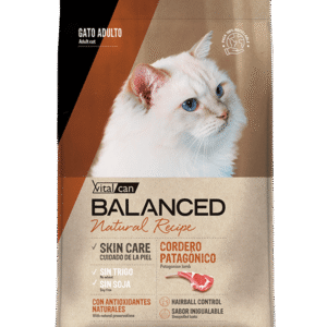 Vitalcan Natural Recipe Gato Adulto Cordero monoproteíco alergia alimentaria salud urinaria