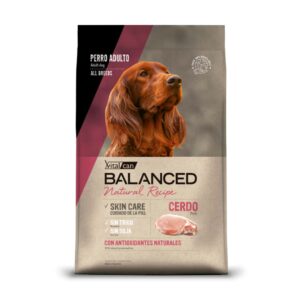 Vitalcan Natural Recipe Perro Adulto Cerdo monoproteíco sin soja sin trigo