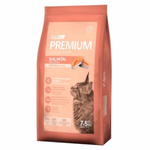 Vitalcan Premium Gato Adulto Salmón salud urinaria omega 3 sin soja sin trigo