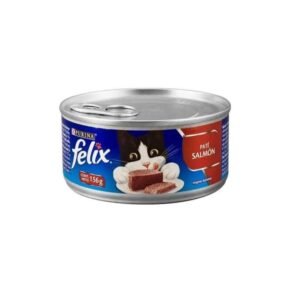 Felix Paté de Salmón alimento húmedo gato adulto omega 6 sin colorantes artificiales