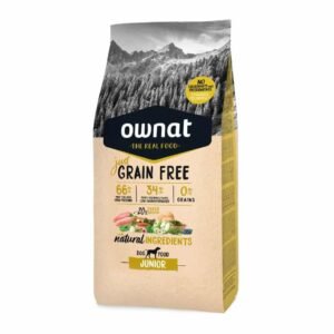 Ownat GF Just Junior Cachorro Sin Cereales pollo fresco glucosamina arándanos sin conservantes