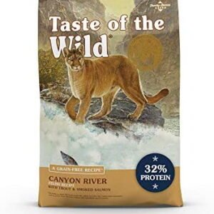 Taste of the Wild Canyon River Gato trucha salmón ahumado sin cereales grain free