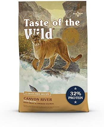 Taste of the Wild Canyon River Gato trucha salmón ahumado sin cereales grain free