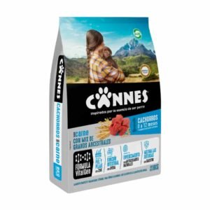Cannes Cachorro Carne y Leche Todas las Razas fiber protect DHA leche calcio fósforo DICTUC